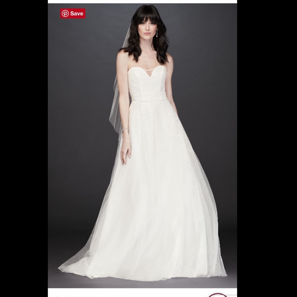 Sparkly Wedding Dress WITH Pockets